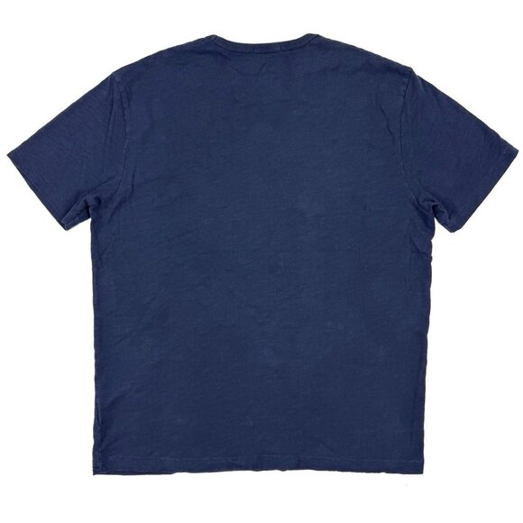 Hiro Clark T-Shirt Mens Size Large Navy Based On A True Story Short Sleeve - Picture 4 of 10